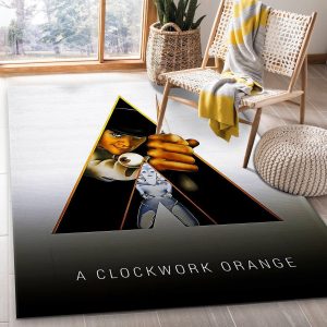 A Clockwork Orange Area Rug Art Painting Movie Rugs Home Decor Area Rug For Living Room Bedroom Rug Home Decor