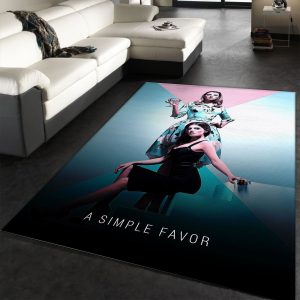 A Simple Favor Rug Movie Rug Us Gift Decor Area Rug For Living Room Bedroom Rug Home Decor