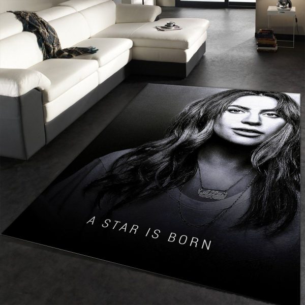 A Star Is Born Area Rug Movie Rug Floor Decor Home Decor Area Rug For Living Room Bedroom Rug Home Decor