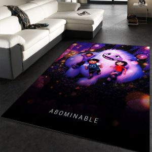 Abominable Rug Art Painting Movie Rugs Us Gift Decor Area Rug For Living Room Bedroom Rug Home Decor