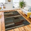 Abstract Cabin Floor Rug Rustic Cabin & Lodge Area Rug Room Decor Rug