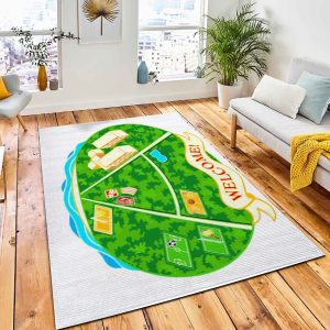 Abstract Kids Sport Camp Ma Rug Carpet City Rug Home Decor