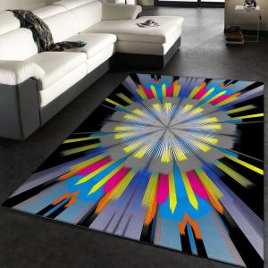 Abstract Perpect Area Rug For Christmas Gift For Fans Home Decor Floor Decor