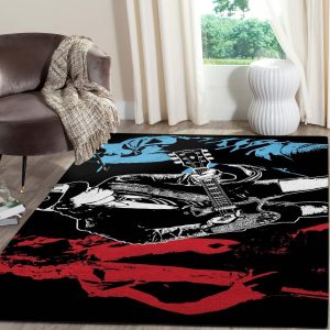 Ac-Dc Hard Rock Band Living Room Carpet Living Room Rugs The Us Decor
