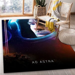 Ad Astra 2019 Rug Art Painting Movie Rugs Floor Decor Home Decor Area Rug For Living Room Bedroom Rug Home Decor