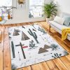 Adventure Seamless Pattern Wild Desert Carpet Rug Kids Rug Room Decor