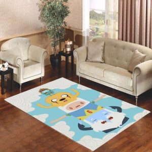Adventure Time Art Totem Living Room Carpet Rugs Area Rug For Living Room Bedroom Rug Home Decor