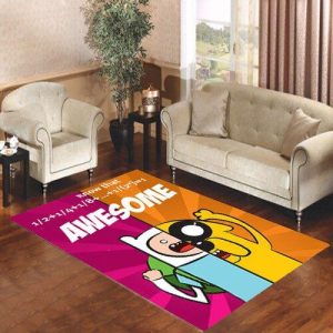 Adventure Time Jake And Finn Awesome Living Room Carpet Rugs Area Rug For Living Room Bedroom Rug Home Decor