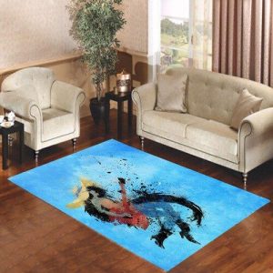 Adventure Time Splatter Paint Living Room Carpet Rugs Area Rug For Living Room Bedroom Rug Home Decor