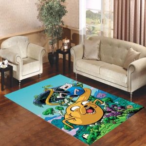 Adventure Time Wow 6 Living Room Carpet Rugs Area Rug For Living Room Bedroom Rug Home Decor
