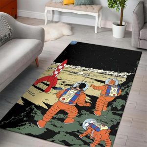 Adventures Of Tintin Area Rug Rugs For Living Room Rug Home Decor Area Rug For Living Room Bedroom Rug Home Decor