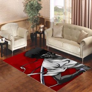 Afro Samurai Pose Living Room Carpet Rugs Area Rug For Living Room Bedroom Rug Home Decor