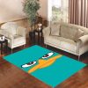 Agent P By Phineas And Ferb Living Room Carpet Rugs Area Rug For Living Room Bedroom Rug Home Decor