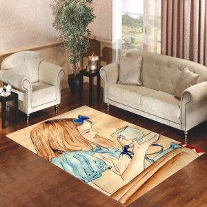 Alice Drink Tea Living Room Carpet Rugs Area Rug For Living Room Bedroom Rug Home Decor
