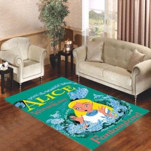 Alice In Wonderland Poster Living Room Carpet Rugs Area Rug For Living Room Bedroom Rug Home Decor