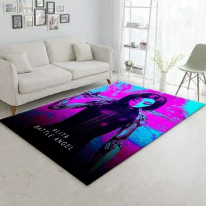 Alita Battle Angel 2019 Area Rug Movie Rug Family Gift Decor Area Rug For Living Room Bedroom Rug Home Decor