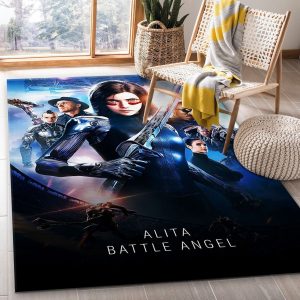Alita Battle Angel Rug Movie Rug Home Decor Floor Decor