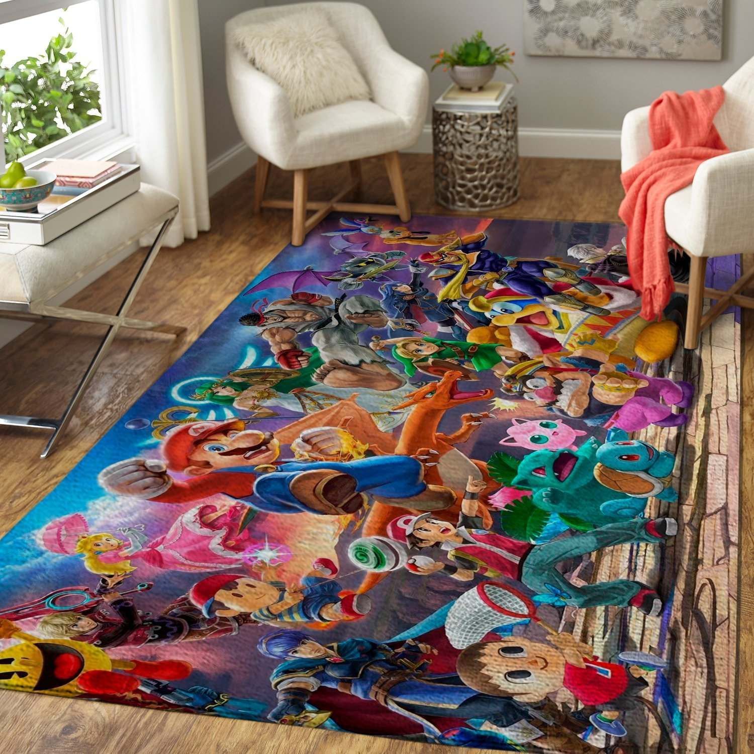 All Characters Super Smash Bros. Area Rug Xm55837 Rug Carpet Area Rug For Living Room Bedroom Rug Home Decor All Characters Super Smash Bros. Area Rug Xm55837 Rug Carpet Area Rug For Living Room Bedroom Rug Home Decor