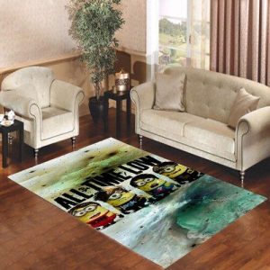 All Time Low Minion Drawing Living Room Carpet Rugs Area Rug For Living Room Bedroom Rug Home Decor