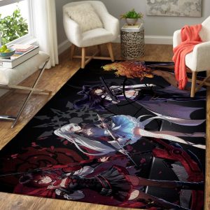 American Anime Style Rwby Area Rug Carpet Movie Home Decor Area Rug For Living Room Bedroom Rug Home Decor