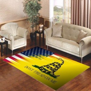 American Gadsden Flag Living Room Carpet Rugs Area Rug For Living Room Bedroom Rug Home Decor