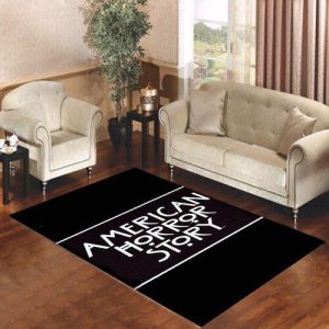 American Horor Story Logo Living Room Carpet Rugs Area Rug For Living Room Bedroom Rug Home Decor