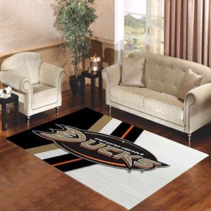 Anaheim Ducks 1 Living Room Carpet Rugs Area Rug For Living Room Bedroom Rug Home Decor