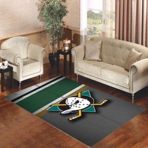 Anaheim Ducks 2 Living Room Carpet Rugs Area Rug For Living Room Bedroom Rug Home Decor