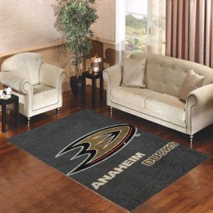 Anaheim Ducks Living Room Carpet Rugs Area Rug For Living Room Bedroom Rug Home Decor