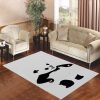 Angry Mommy Panda Living Room Carpet Rugs Area Rug For Living Room Bedroom Rug Home Decor