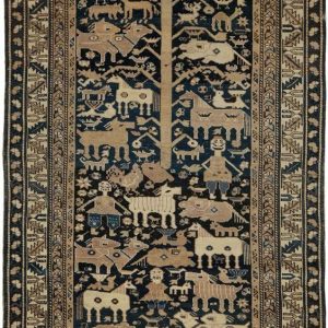 Antique Caucasian Shirvan Clp0810007Tm Rug Carpet Area Rug For Living Room Bedroom Rug Home Decor
