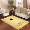 Apple Logo Gold Black 2 Living Room Carpet Rugs Area Rug For Living Room Bedroom Rug Home Decor