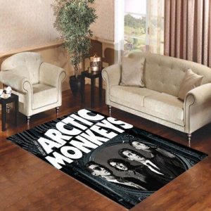Arctic Monkeys Poster Living Room Carpet Rugs Area Rug For Living Room Bedroom Rug Home Decor
