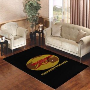 Arsenal Gunners For Life Living Room Carpet Rugs Area Rug For Living Room Bedroom Rug Home Decor