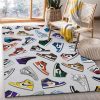 Assorted Jordan 1S Rug Bedroom Rug Floor Decor Home Decor Area Rug For Living Room Bedroom Rug Home Decor