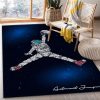 Astronaut Jumpman Jordan Rug Bedroom Rug Home Decor Area Rug For Living Room Bedroom Rug Home Decor