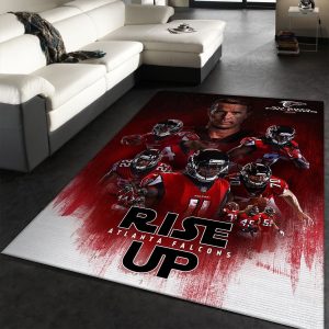 Atlanta Falcons Area Rugs Living Room Carpet Sic121201 Local Brands Floor Decor The Us Decor