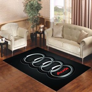 Audi Car Rs Logo Living Room Carpet Rugs Area Rug For Living Room Bedroom Rug Home Decor