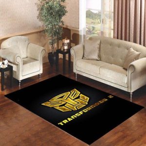 Autobots Gold Logo Transformers Movies Living Room Carpet Rugs Area Rug For Living Room Bedroom Rug Home Decor