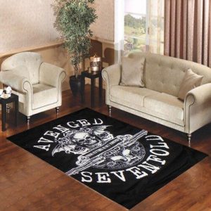 Avenged Sevenfold Elaborate Logo Living Room Carpet Rugs Area Rug For Living Room Bedroom Rug Home Decor