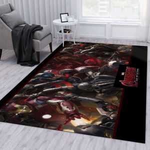 Avenger Ver11 Area Rug For Christmas Living Room Rug Floor Decor Home Decor Area Rug For Living Room Bedroom Rug Home Decor