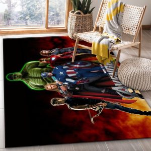 Avenger Ver12 Area Rug For Christmas Living Room Rug Christmas Gift Decor Area Rug For Living Room Bedroom Rug Home Decor