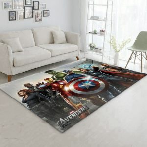 Avenger Ver3 Movie Area Rug Bedroom Rug Christmas Gift Decor Area Rug For Living Room Bedroom Rug Home Decor
