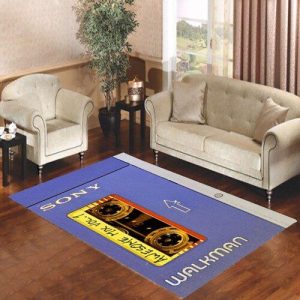 Awesome Mix Tape Vol 1 Sony Walkman Living Room Carpet Rugs Area Rug For Living Room Bedroom Rug Home Decor