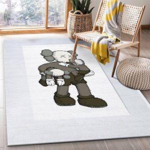 Baby Kaws Area Rugs Bedroom Rug Christmas Gift Decor Area Rug For Living Room Bedroom Rug Home Decor