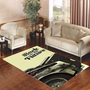 Back To The Future Poster Art Living Room Carpet Rugs Area Rug For Living Room Bedroom Rug Home Decor