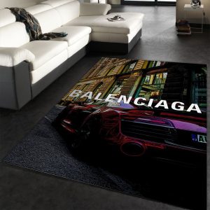 Balenciaga Area Rugs Fashion Brand Rug Floor Decor Home Decor Area Rug For Living Room Bedroom Rug Home Decor