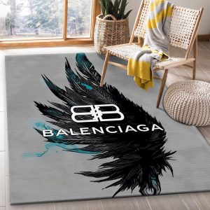 Balenciaga Area Rugs Living Room Rug Christmas Gift Decor Area Rug For Living Room Bedroom Rug Home Decor