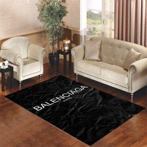 Balenciaga Color Black Living Room Carpet Rugs Area Rug For Living Room Bedroom Rug Home Decor