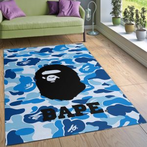 Bape Area Rug Bedroom Rug Christmas Gift Decor Area Rug For Living Room Bedroom Rug Home Decor